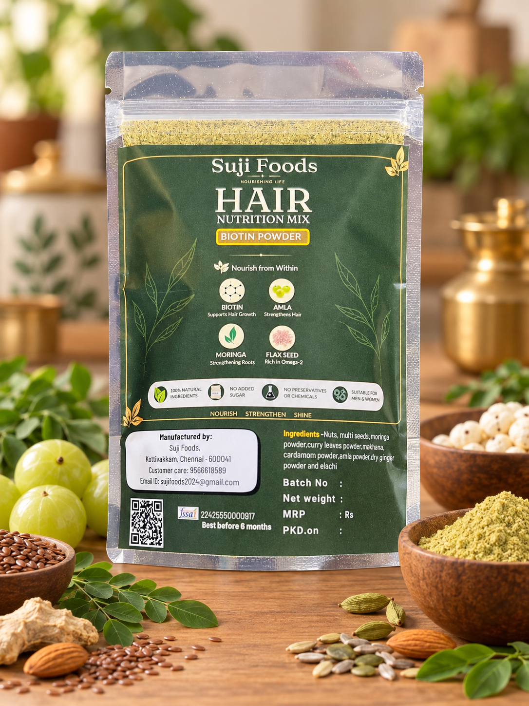 Biotin Hair Nutrition Powder Biotin Hair Nutrition Powder