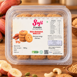 Red banana Biscuit