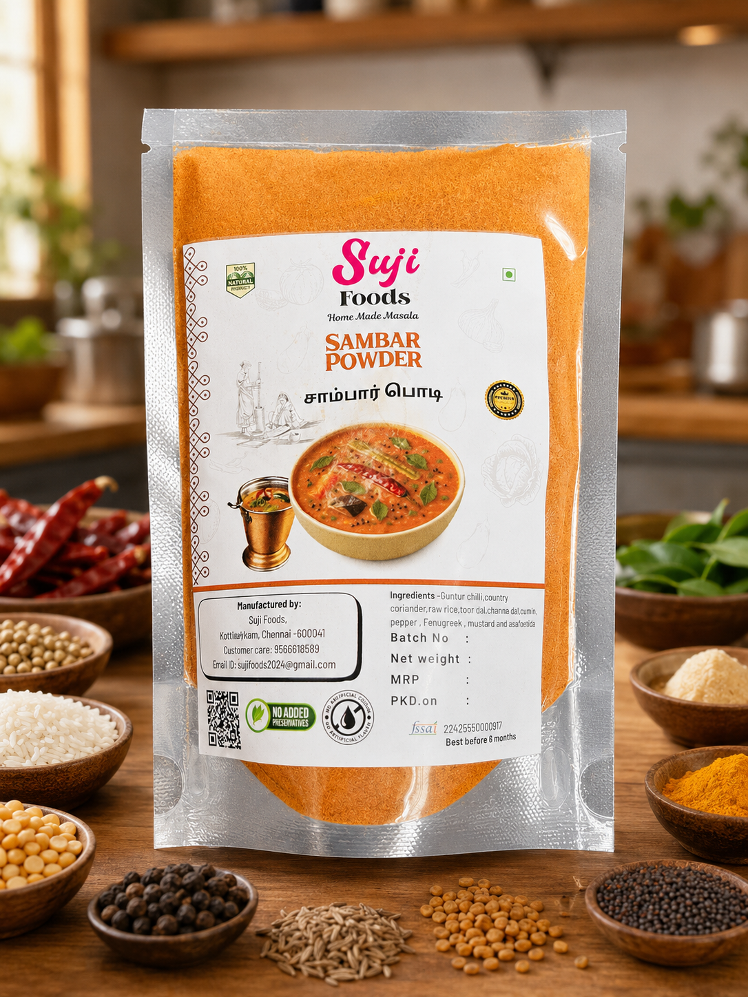 Sambar Powder Sambar Powder